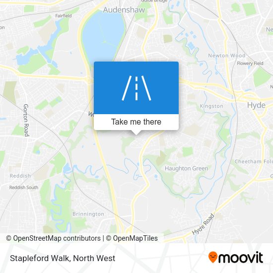Stapleford Walk map