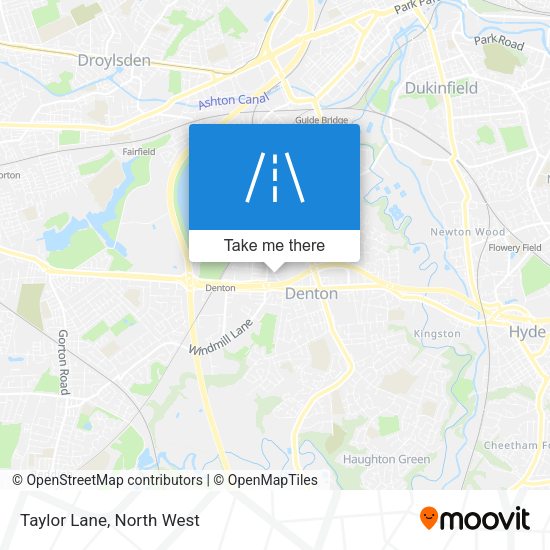 Taylor Lane map
