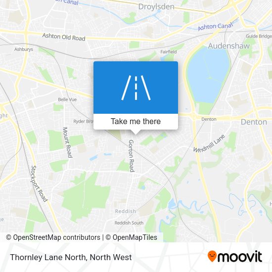 Thornley Lane North map