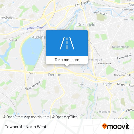 Towncroft map