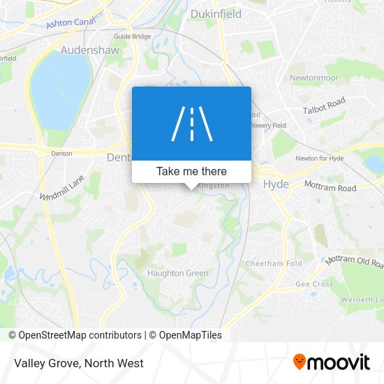 Valley Grove map