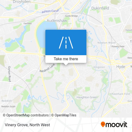 Vinery Grove map