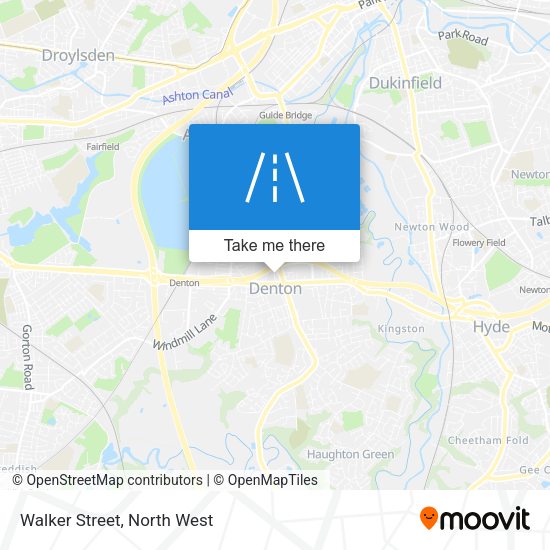 Walker Street map