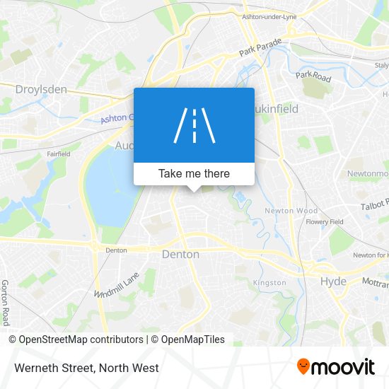 Werneth Street map