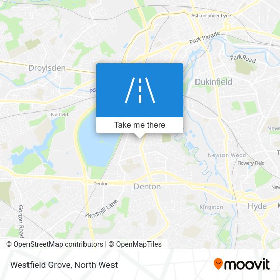 Westfield Grove map