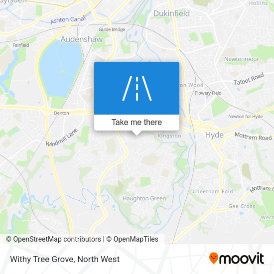 Withy Tree Grove map