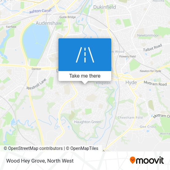 Wood Hey Grove map