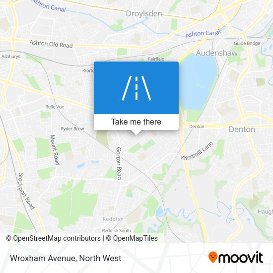 Wroxham Avenue map