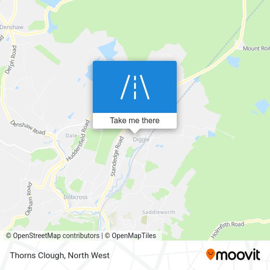 Thorns Clough map