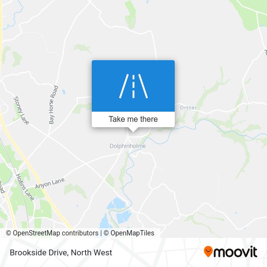 Brookside Drive map