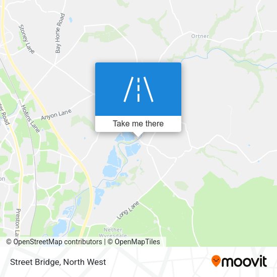 Street Bridge map