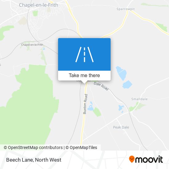Beech Lane map