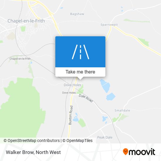 Walker Brow map