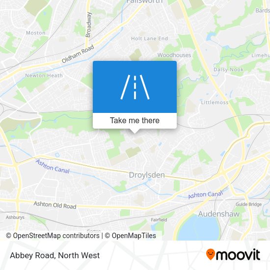 Abbey Road map