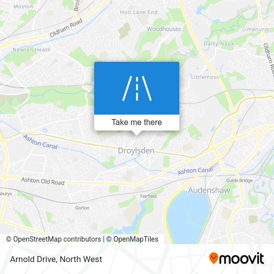 Arnold Drive map