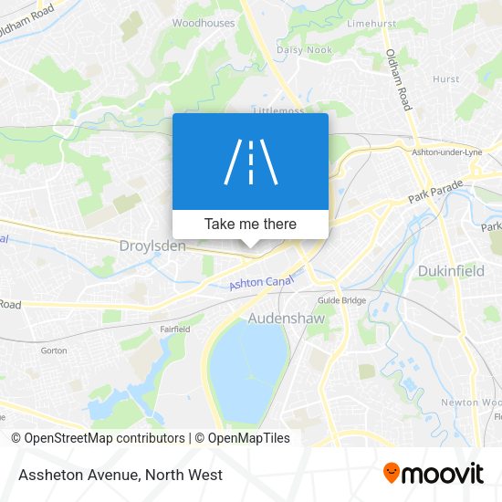 Assheton Avenue map
