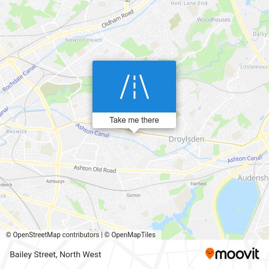 Bailey Street map