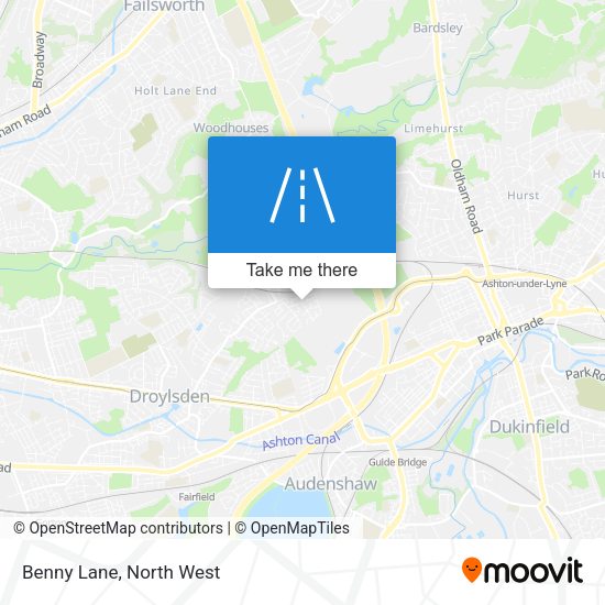 Benny Lane map