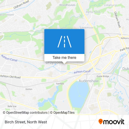 Birch Street map