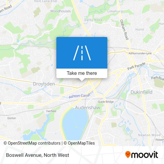 Boswell Avenue map
