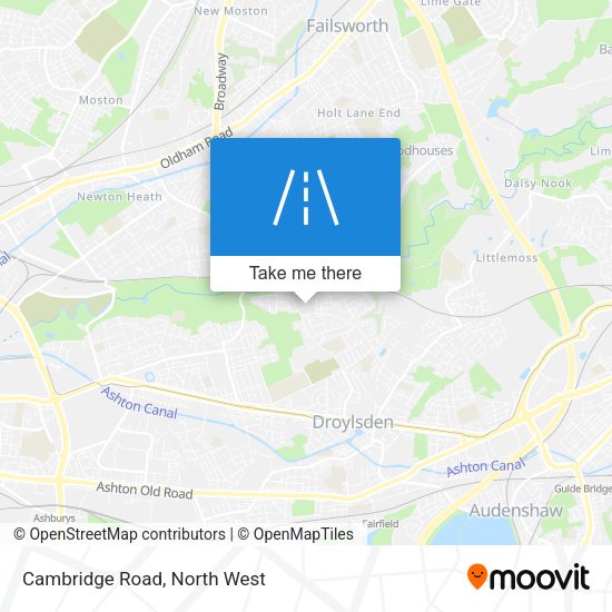 Cambridge Road map