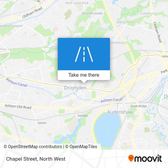 Chapel Street map