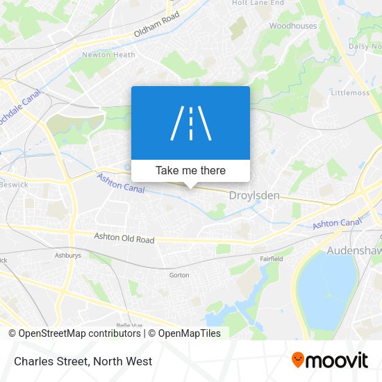 Charles Street map
