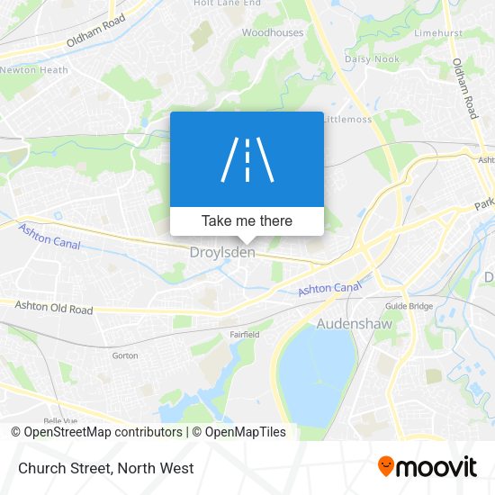 Church Street map