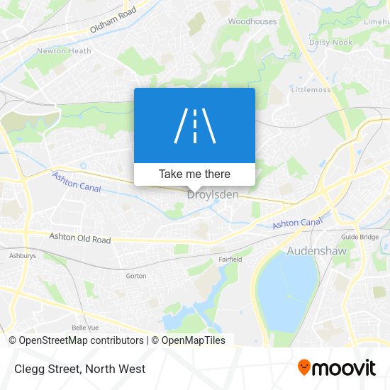 Clegg Street map
