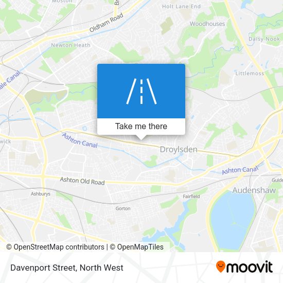 Davenport Street map