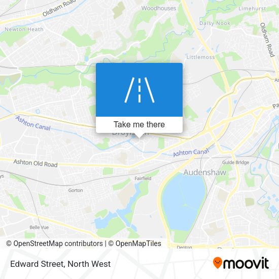 Edward Street map
