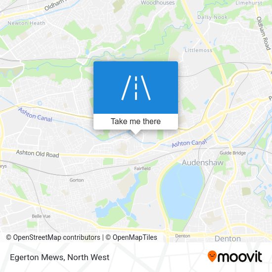 Egerton Mews map