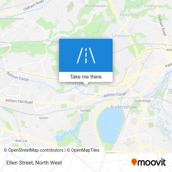 Ellen Street map