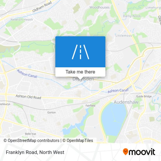 Franklyn Road map