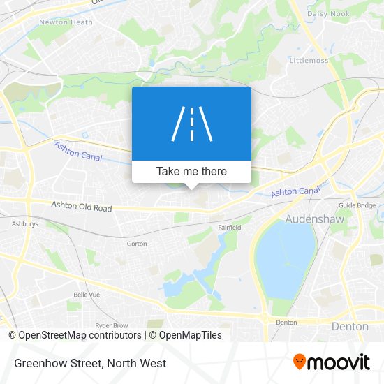 Greenhow Street map