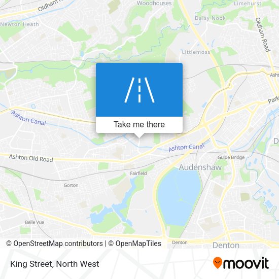 King Street map