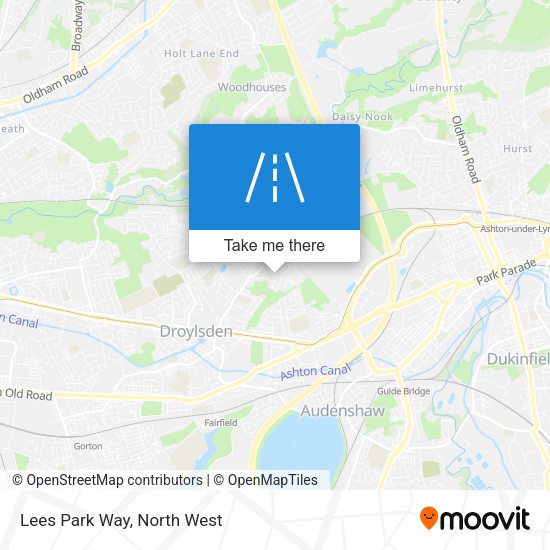 Lees Park Way map