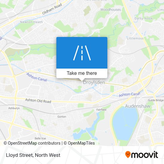 Lloyd Street map