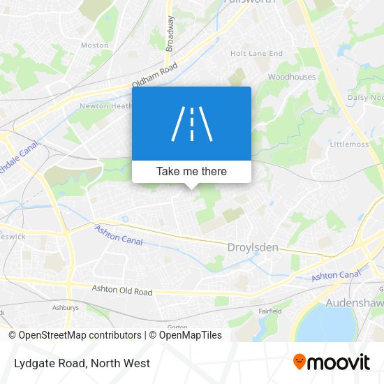 Lydgate Road map