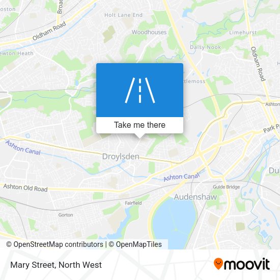 Mary Street map