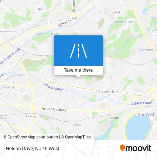 Nelson Drive map