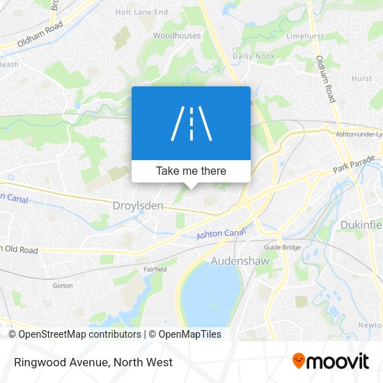 Ringwood Avenue map