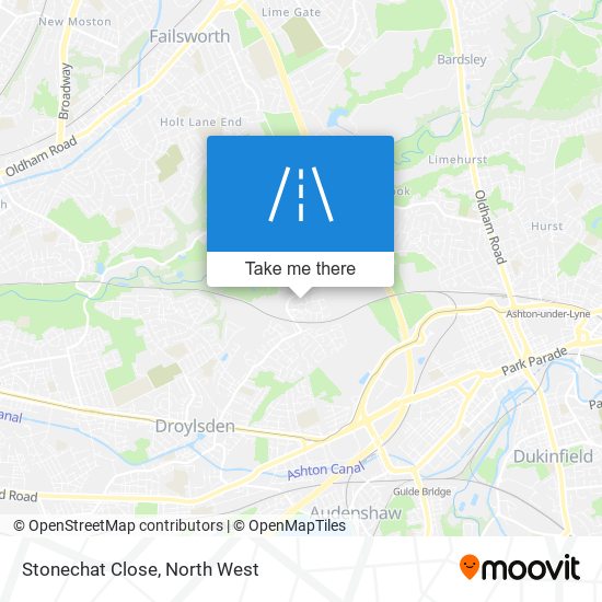 Stonechat Close map