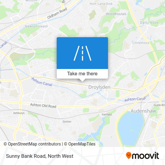 Sunny Bank Road map