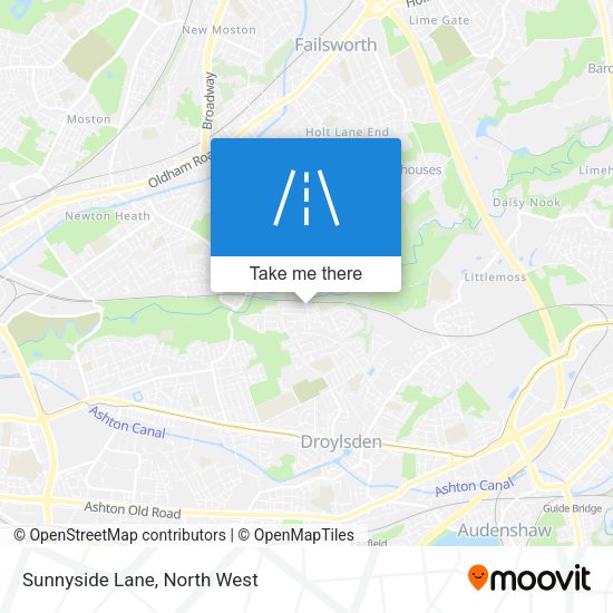 Sunnyside Lane map