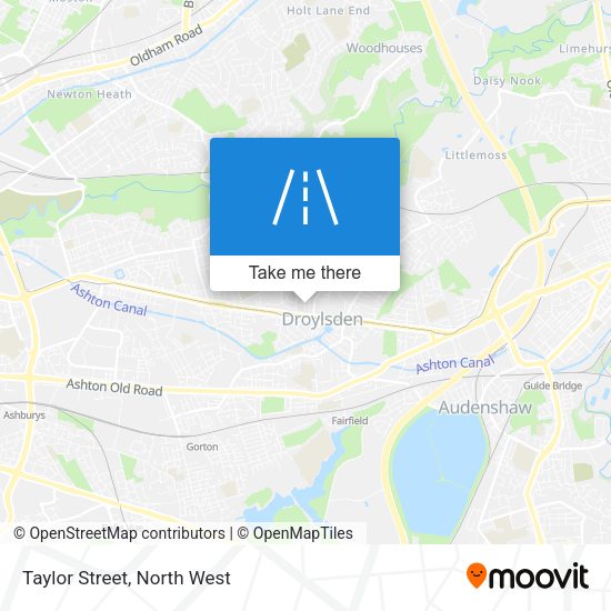 Taylor Street map