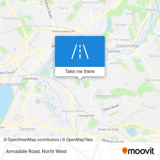 Armadale Road map