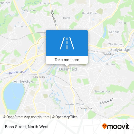 Bass Street map