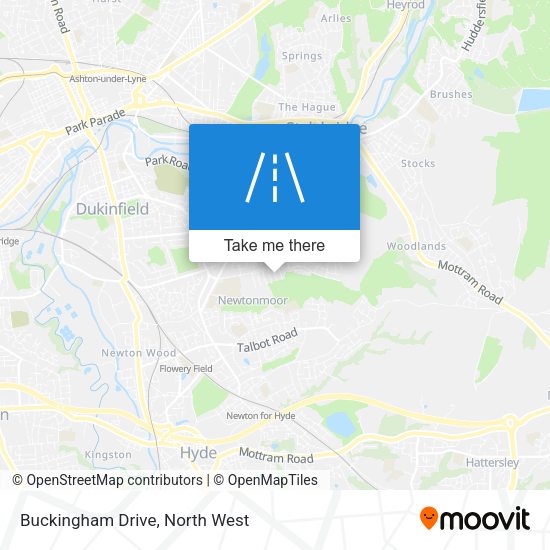 Buckingham Drive map