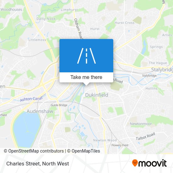 Charles Street map